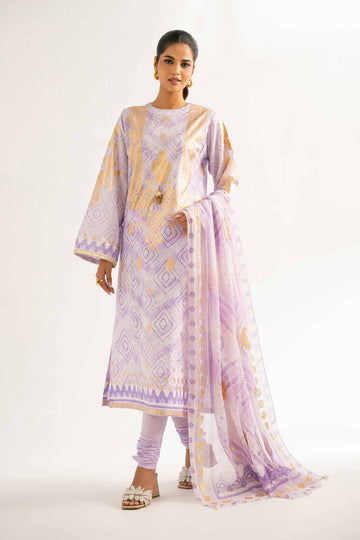 42501905 - Nishat Lawn Embroidered 3P
