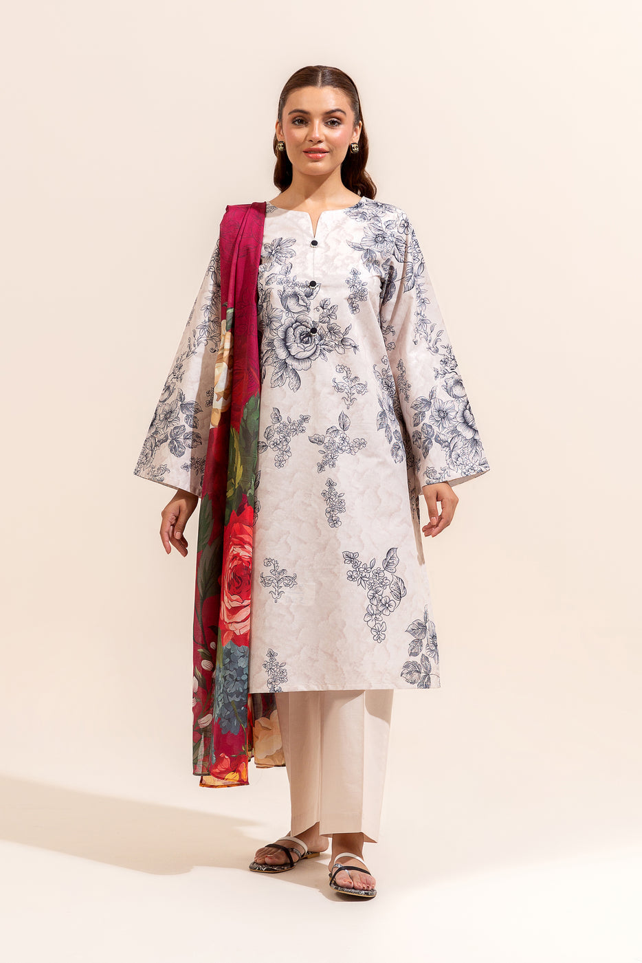 BL10 - Beechtree Printed Lawn 3P