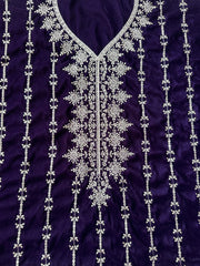 CV13 - Charizma Velvet Embroidered 3P