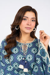 SLR65 - Alkaram Printed Khaddar 2P