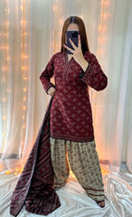 BSN21 - Bin Saeed Unstitched 3 Piece Lawn