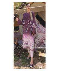 MSB8 - Maria B Unstitched Lawn 3P