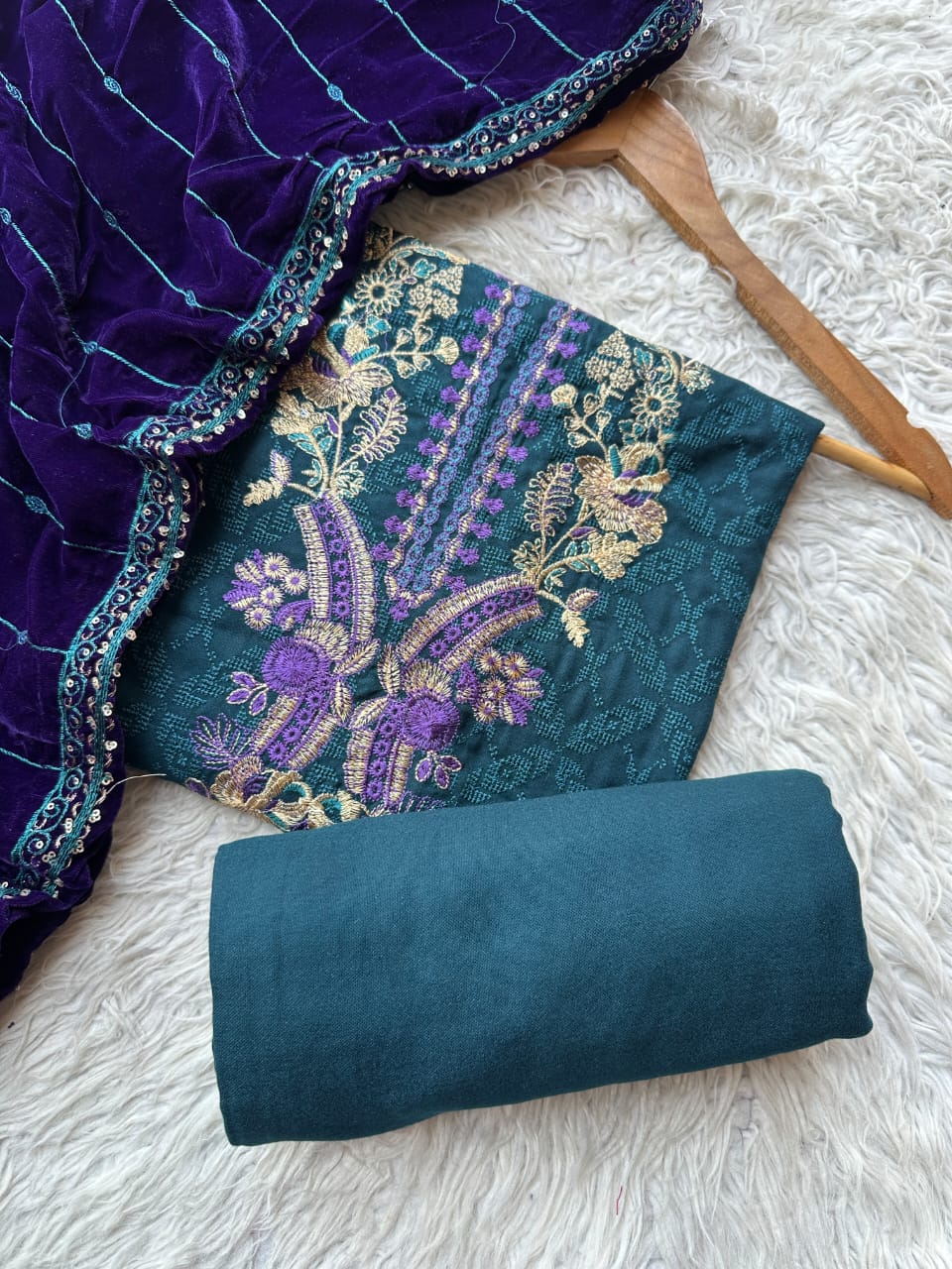 CH79 - Charizma Unstitched Embroidered Winter 3P