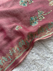 Rust Plum - Hand Embroidered 3P