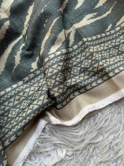 SA63 - Safina Printed Khaddar Jacquard 3P