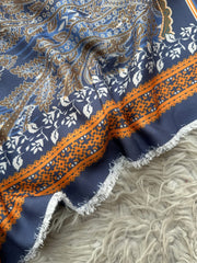 SA83 - Safina Printed Khaddar Jacquard 3P