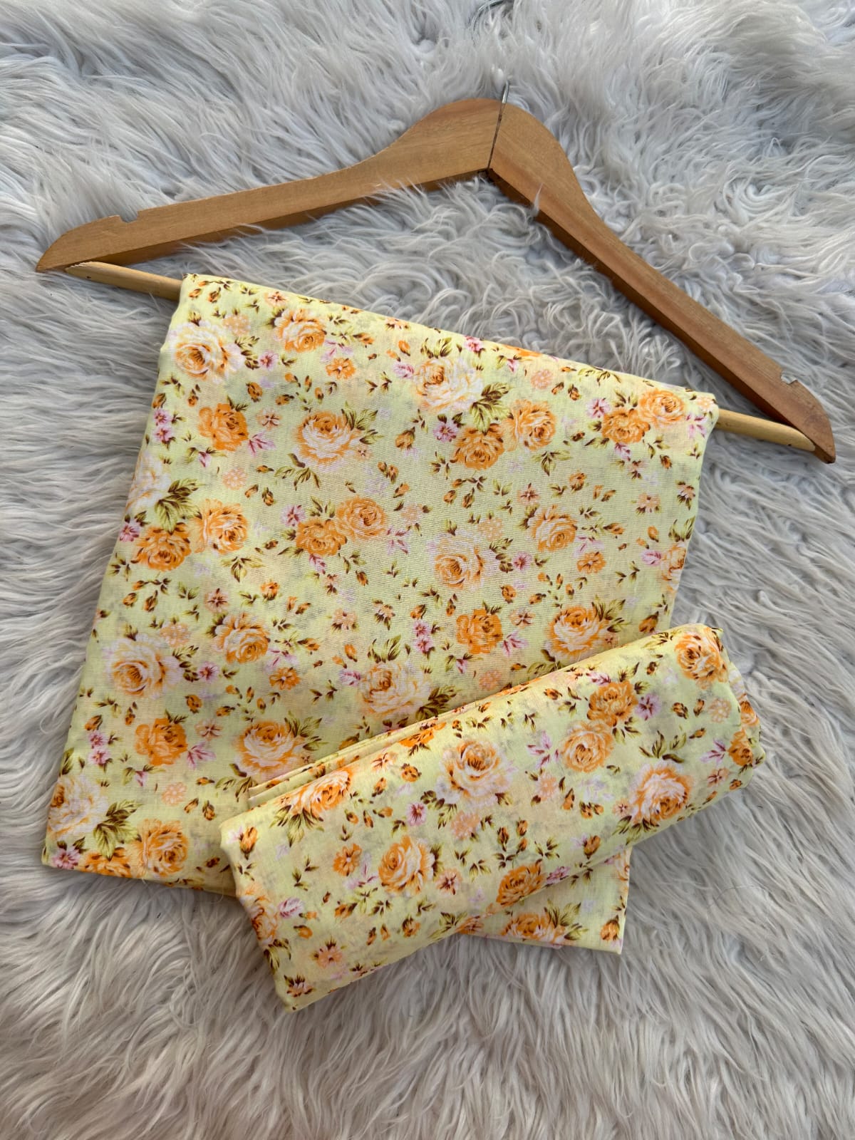 MS-55 - Allover Unstitched Lawn 2P