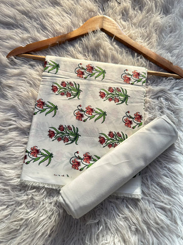 SF5 - Safina Unstitched Lawn Printed 2P