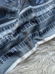 SA62 - Safina Printed Khaddar Jacquard 3P