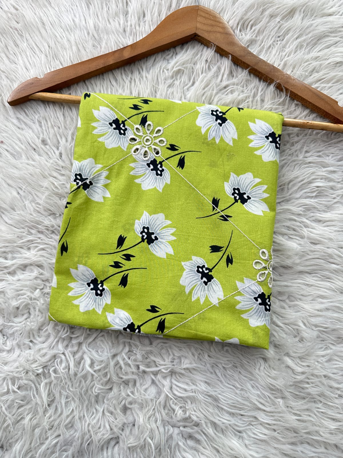 KH1 - Khaadi Lawn Embroidered Shirt