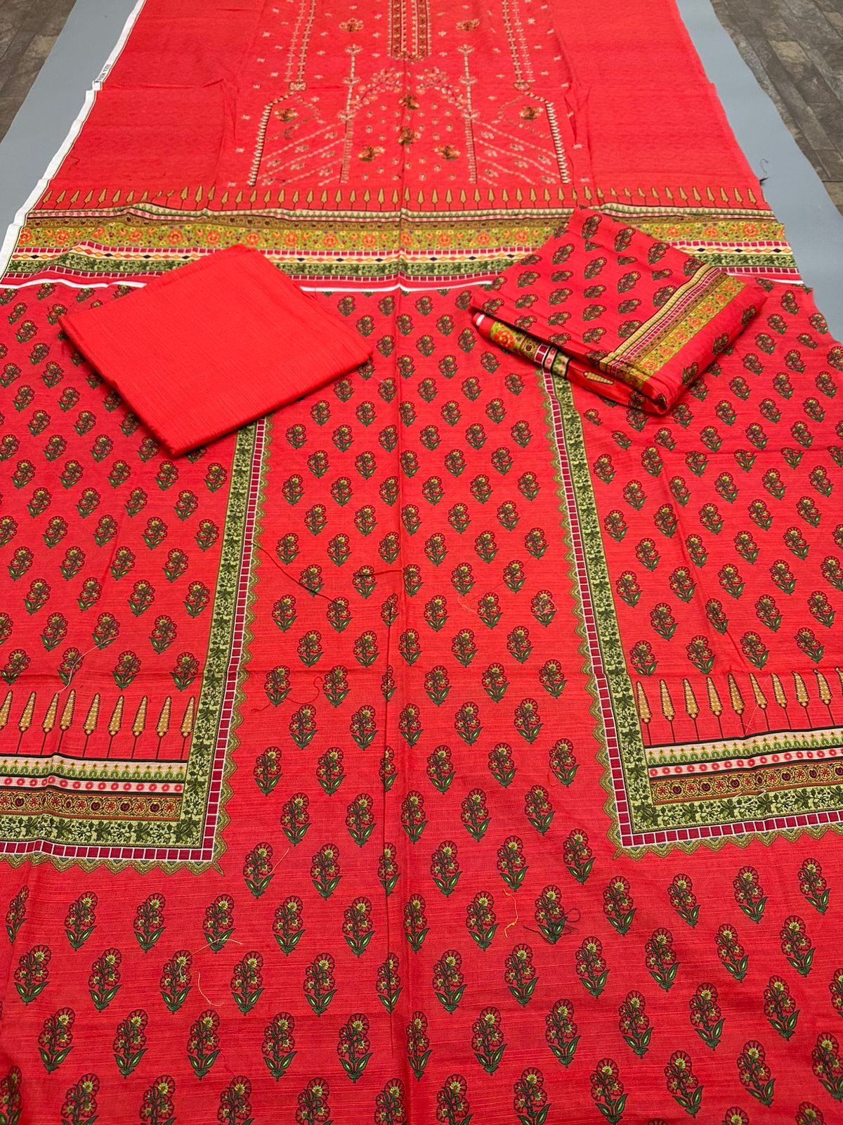 FN2 - Khaddar Embroidered 3P