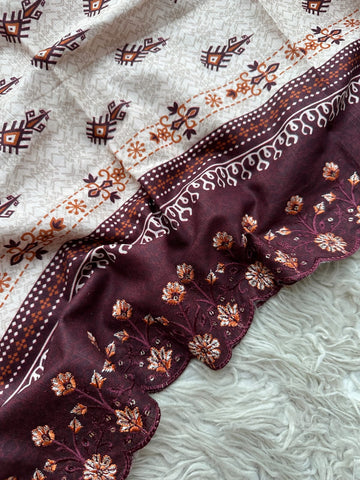 HT3 - HafizTextile Winter Cutwork 3P