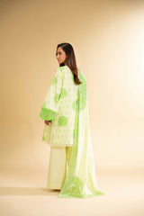 42501630 - Nishat Lawn Jacquard Embroidered 3P