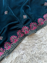 CV16 - Charizma Velvet Embroidered 3P