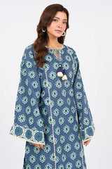 SLR65 - Alkaram Printed Khaddar 2P