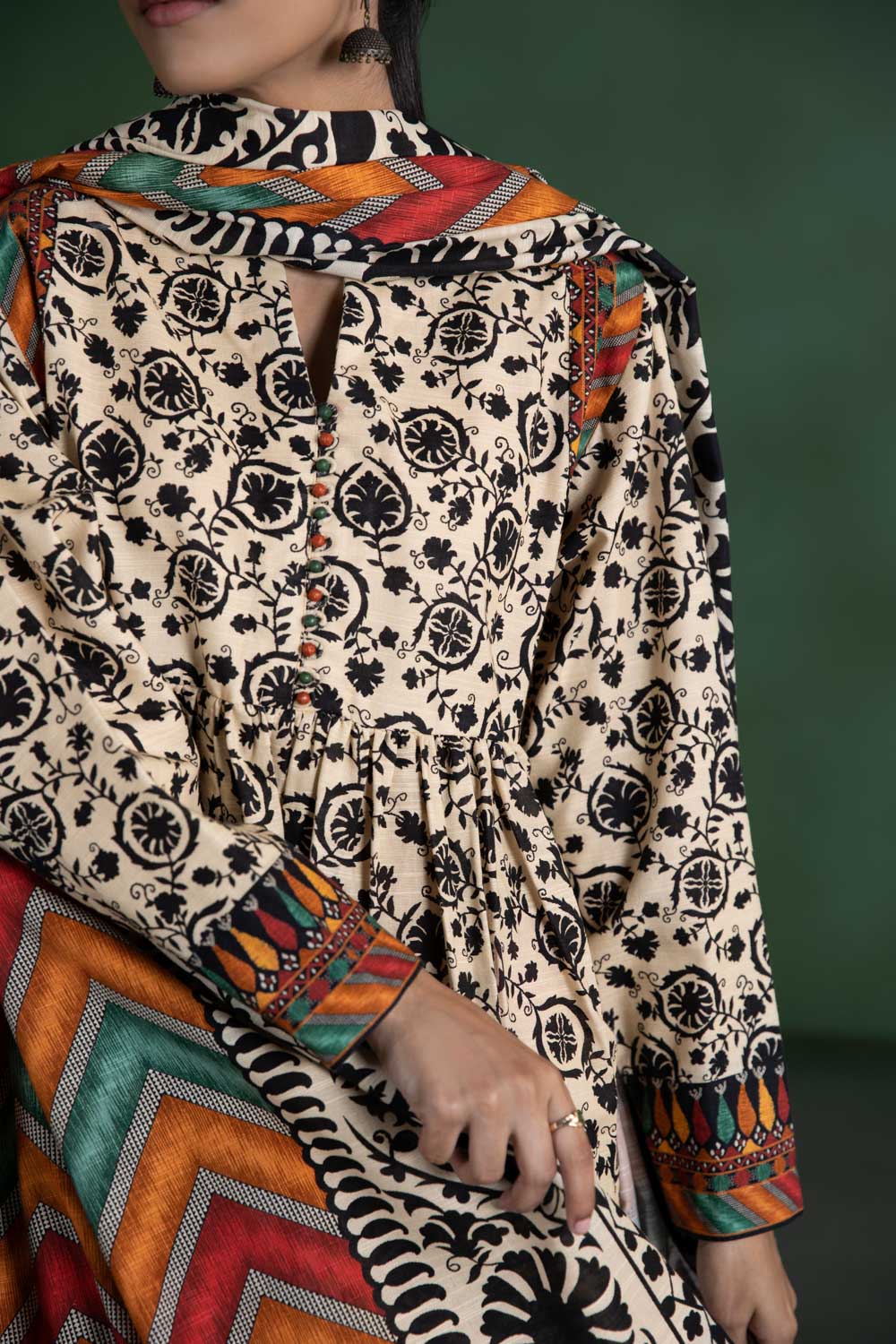 SP 20 - Unstitched Printed Lawn 3P