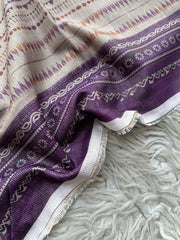 SA52 - Safina Printed Khaddar Jacquard 3P