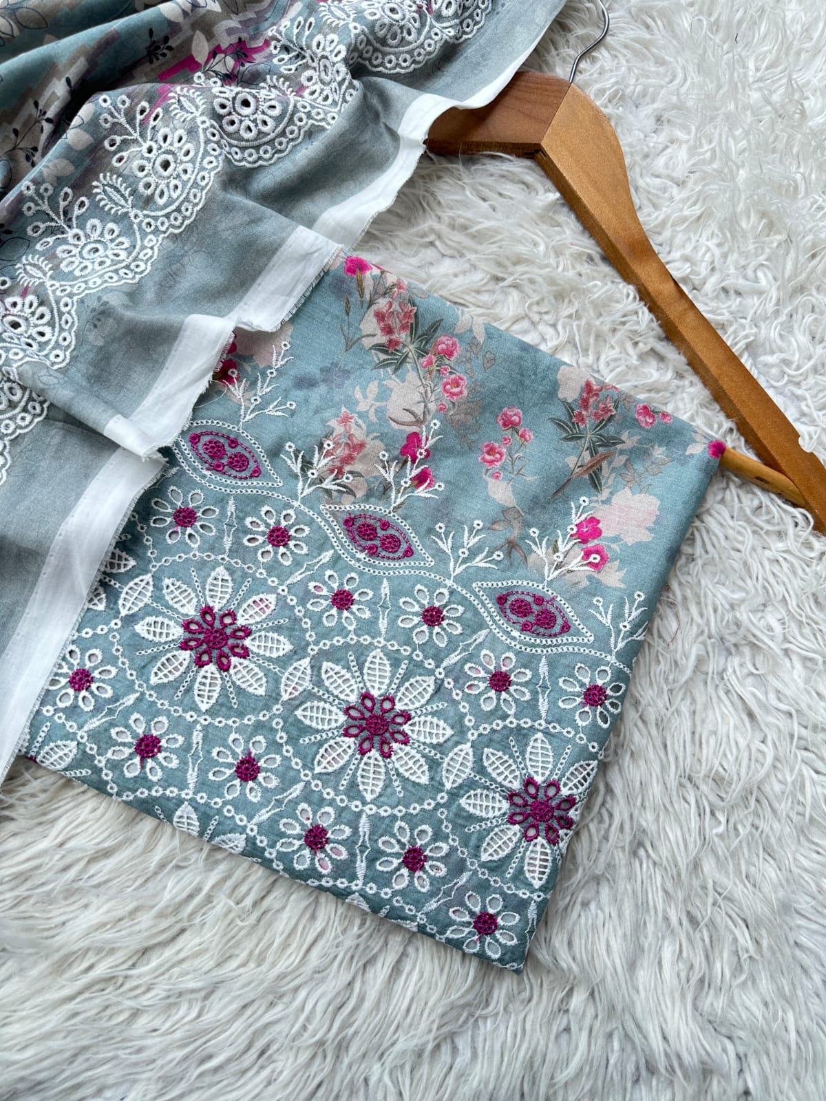 NR10 - Nureh Lawn Embroidered 2P