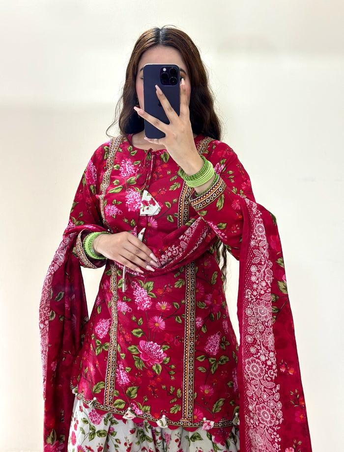 BSN39 - Bin Saeed Unstitched 3 Piece Lawn
