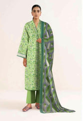 SP 67 - Unstitched Printed Lawn 3P