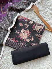 SA39 - Safina Printed Khaddar Jacquard 3P