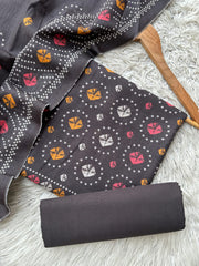 BSK5 - Bin Saeed Unstitched 3 Piece Khaddar