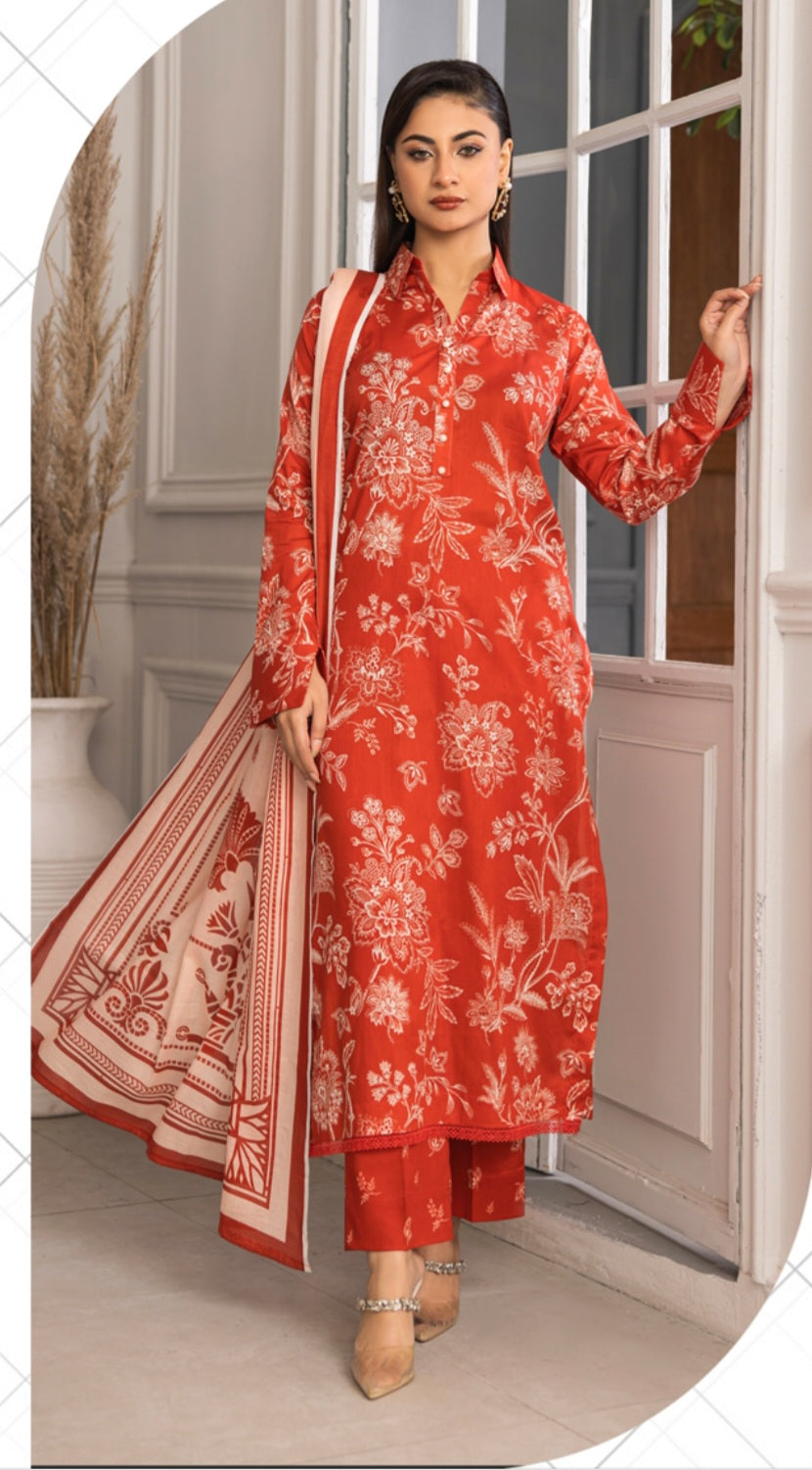 Z20 - Zohra Printed Lawn 3P