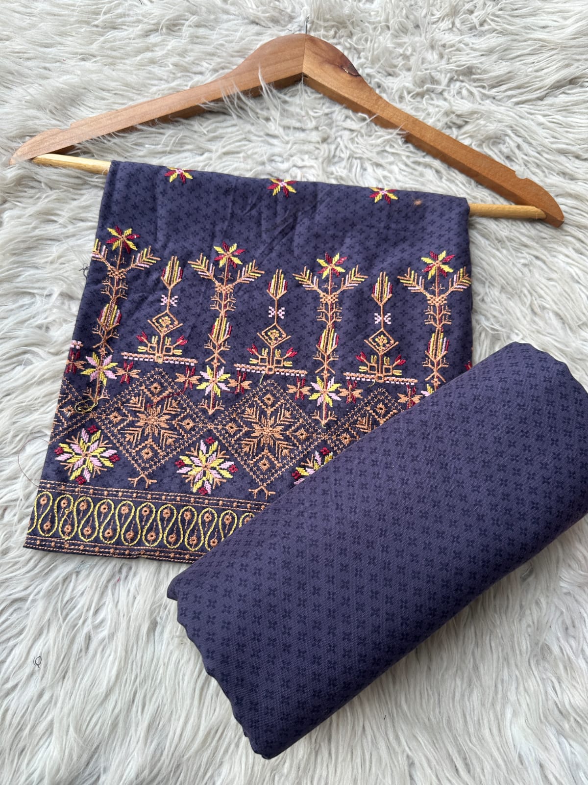 B10 - Bareeze Embroidered Khaddar 2P
