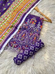 MC8 - Mico Embroidered Lawn 3P