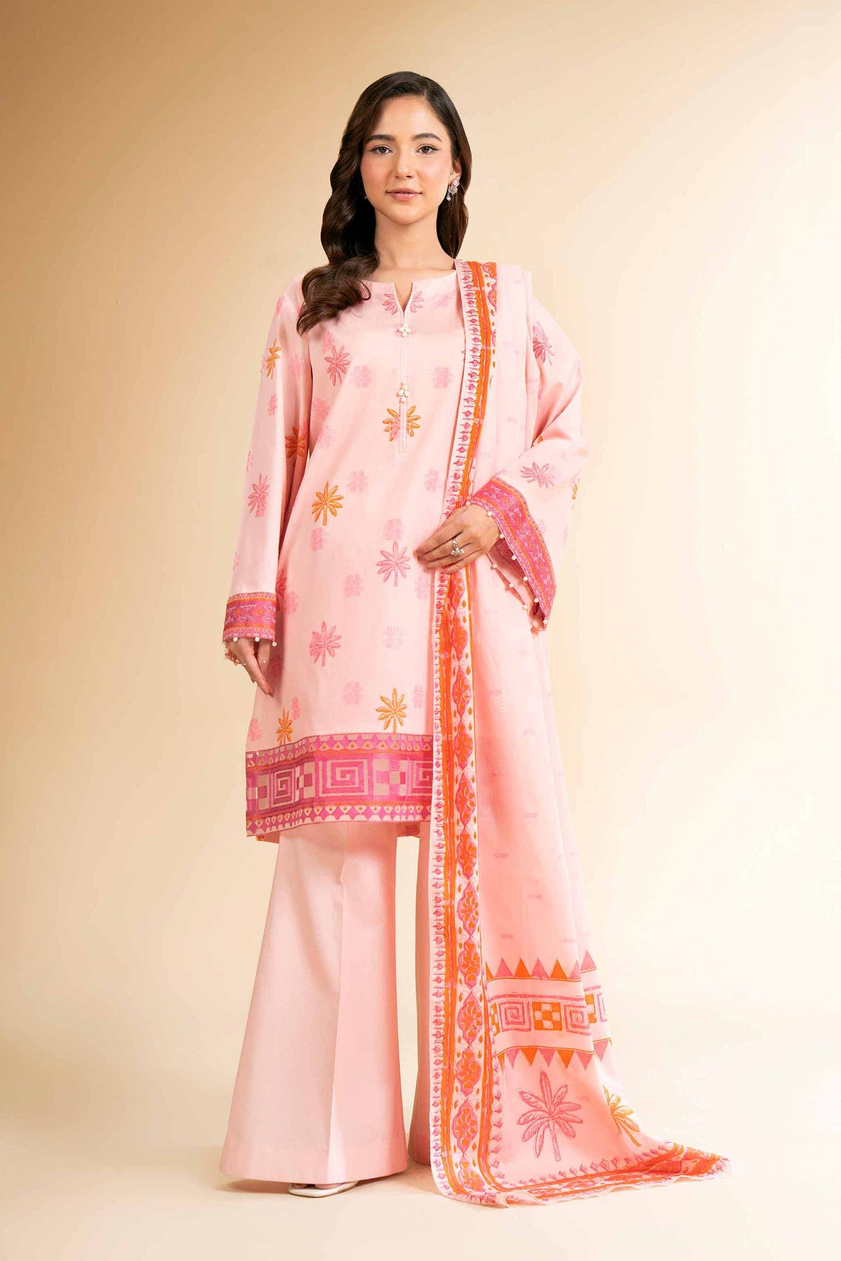 42501631 - Nishat Lawn Embroidered 3P
