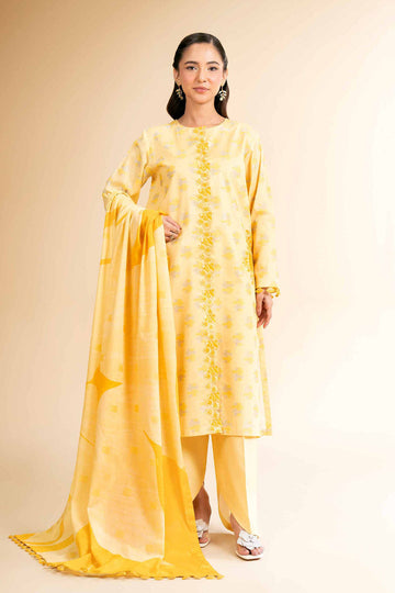42501635 - Nishat Lawn Embroidered 3P
