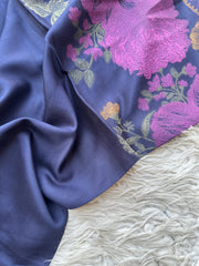 NU4 - Nureh Unstitched Embroidered Jacqaurd 3P