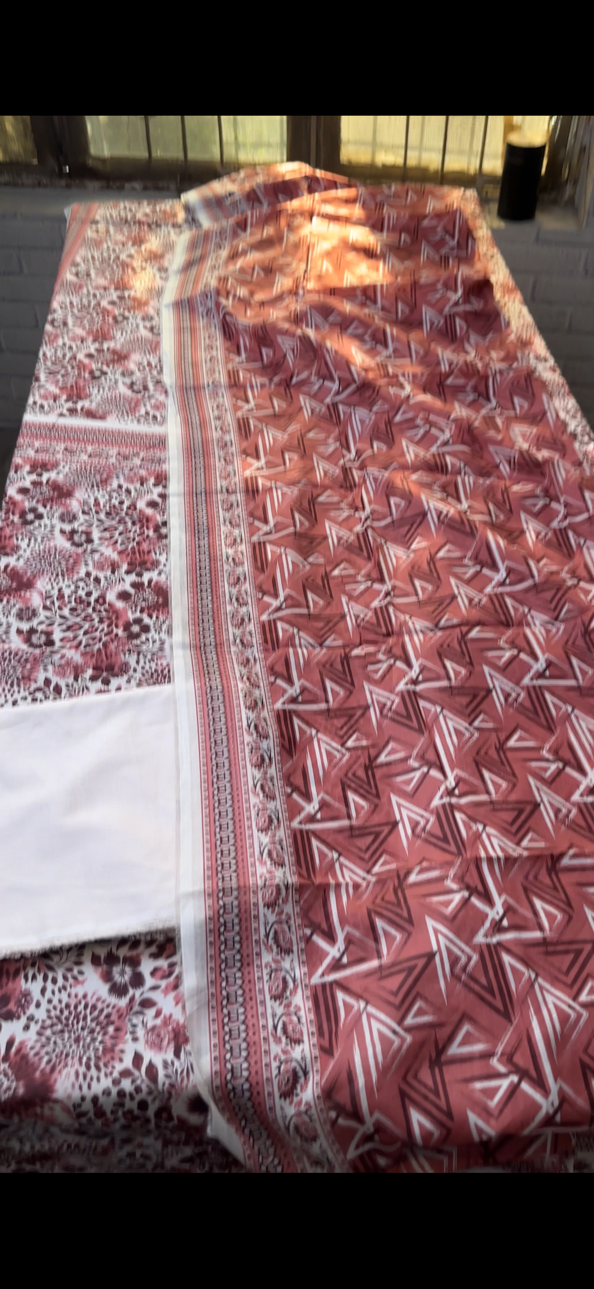 SA3 - Safina Unstitched Printed Lawn 3P