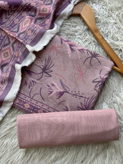 SA37 - Safina Printed Khaddar Jacquard 3P