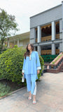 Ice blue Co-ord set