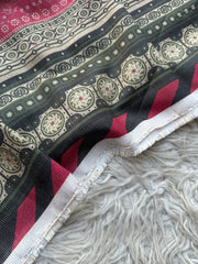 SA61 - Safina Printed Khaddar Jacquard 3P