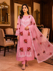 TPK369 - Nureh Unstitched Embroidered Lawn 3P