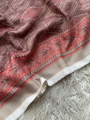 SA15 - Safina Printed Khaddar Jacquard 3P