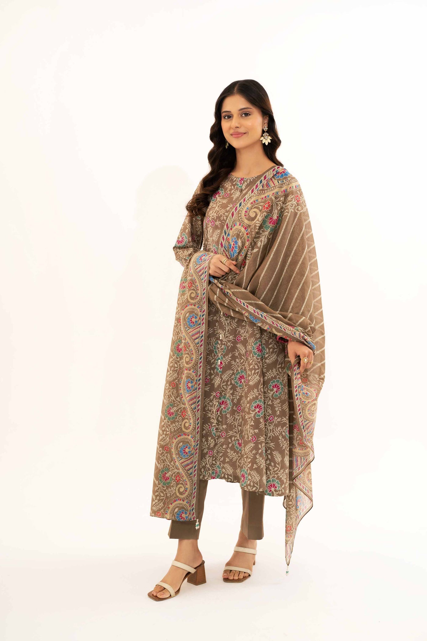 420186 - Nishat Printed Lawn 3P