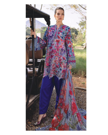 MSB5 - Maria B Unstitched Lawn 3P