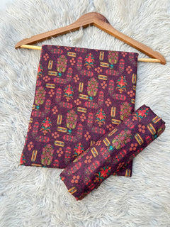 ABL16 - Khaddar Allover Printed 2P