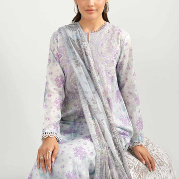 42502045 - Nishat Lawn Embroidered 3P