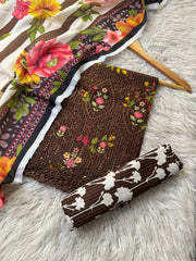 MC16 - Mico Embroidered Lawn 3P