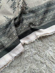 SA80 - Safina Printed Khaddar Jacquard 3P