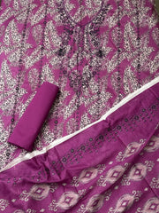 CH75 - Charizma Unstitched Embroidered Lawn 3P