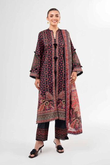 42502139 - Nishat Lawn Embroidered 3P