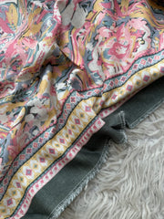 BSK4 - Bin Saeed Unstitched 3 Piece Khaddar