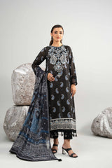 42502044 - Nishat Zari Lawn Embroidered 3P