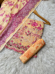 MC4 - Mico Embroidered Lawn 3P
