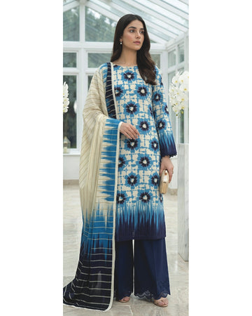 CB2 - Coco Printed Lawn Unstitched 3P